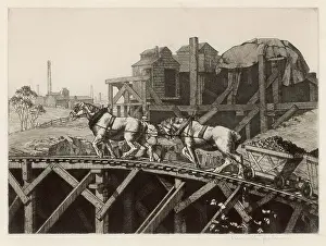 Blinkered: WOODEN RAIL IN MINE