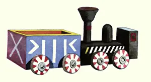 Crafted: Wooden Train with Car