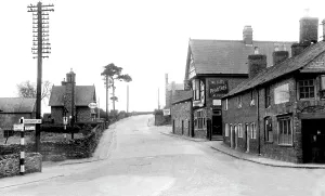 Eaves: Woodhouse Eaves, Main Street c1955