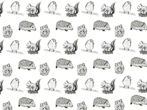 Tess Hines Designs: Woodland creatures design