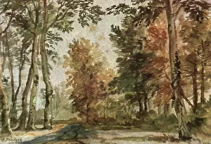 Dyck: Woodland Scene, by Van Dyck