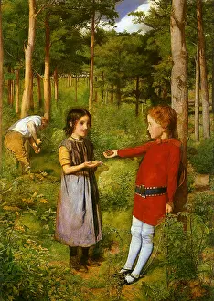 Raphaelite: The Woodman's Daughter, by J E Millais