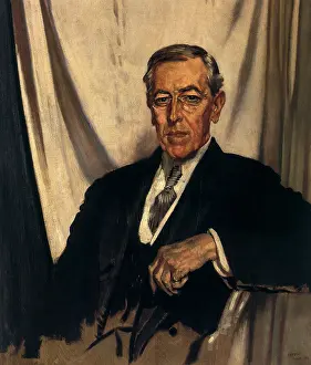 Orpen: Woodrow Wilson, by William Orpen