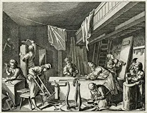 Chop: Woodworking - 18th century