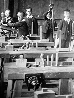 Woodworking: Woodworking class, Victorian period