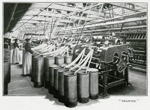 Wool factory in Bradford, Yorkshire