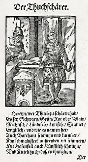 Shearing: Wool Shearer - 16th century
