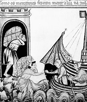 1250: Wool transport, around 1250