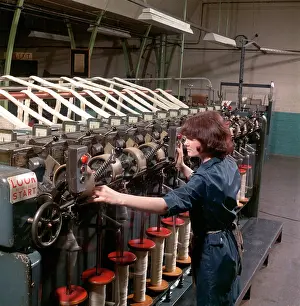 Operates: Wool Winding Machine - Patons & Baldwins