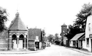C1965: Woolhampton, Station Road c1965