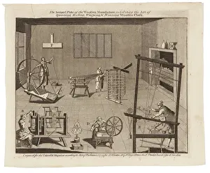 Reeling: Woollen manufacture: spinning, reeling, warping and weaving