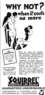 The Kathleen Fare Collection: Woollen underwear