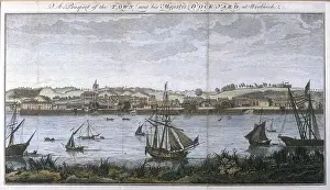 Woolwich Dockyard and the River Thames