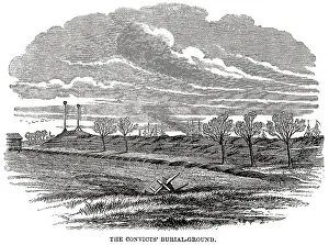 Convicts: Woolwich hulks - convicts burial ground