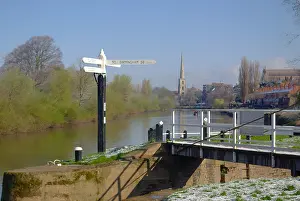 Diglis: Worcester & Birmingham Canal at Diglis Basin