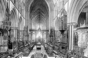 Quire: Worcester, the Cathedral Quire 1891