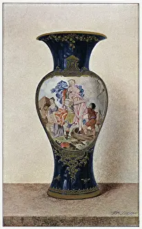 Manufactory: WORCESTER CHINA VASE 2