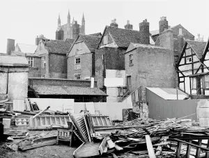 Worcs: Worcester - demolished buildings