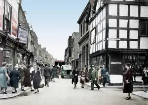 Shambles: Worcester, the Shambles c1950