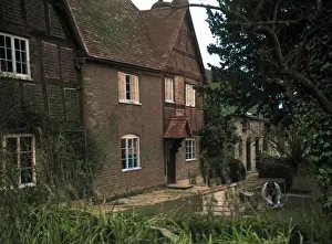 Thecolourisedpic: WORCESTERSHIRE FARMHOUSE