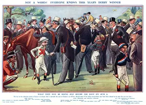 Egerton: Not a Word! Personalities at the Derby by The Tout
