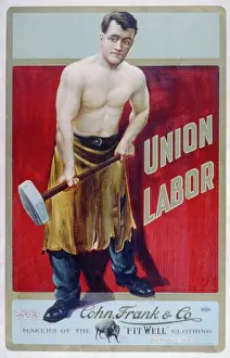 Prominently: The words Union Labor are prominently ?