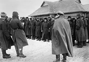 Grouped: Work division in a detention center, 1943