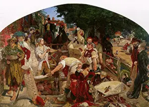 Ragged: Work, by Ford Madox Brown