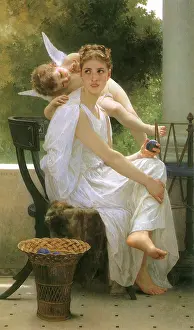 Interrupted: Work Interrupted, by Bouguereau