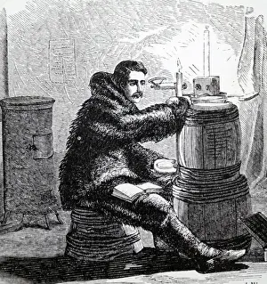 1853: At work in the magnetic observatory
