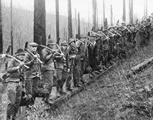 Assigned: Work troop of a work-creation program during the time of the