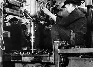 Operates: A worker in the arms industry, 1944