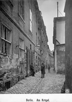 Poorly: Worker at the Krogel in Berlin, 1897