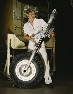 B 25: Worker - Occupations - Aviation - Wwii