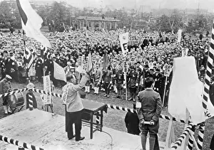Marxism: Worker protests in Tokyo, 1934