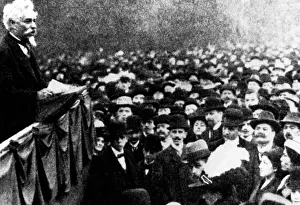 Munition: Workers of the arms industry on strike, 1918