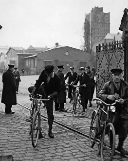 Borsig: Workers at the Borsig Works in Berlin, 1935