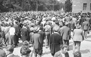 Protesters: Workers demonstration of the KPD, 1928