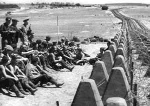 Possible: Workers at a dragon's teeth on the Siegfried Line, 1939