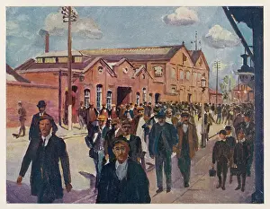 Wolverton: WORKERS GOING HOME