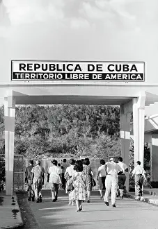 Cubans: Workers, Guantanamo Bay, U.S. naval base, Cuba