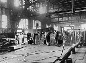 Firms: Workers of the Krupp company, 1912