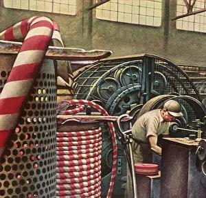 Yards: Workers Making Cable