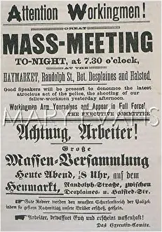 Handbill: WORKERS MEETING HANDBILL
