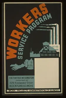 Rockford: Workers service program... Rockford, Illinois