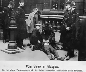 Unionist: Workers strike in Glasgow, 1919