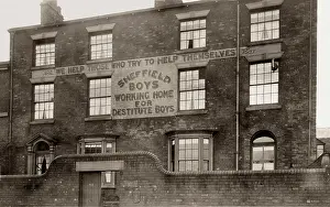 Frontage: Working Boys Home Sheffield