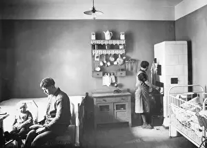 Crib: Working-class family, 1930