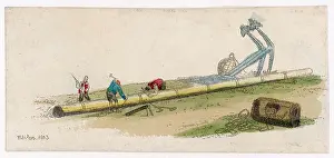 Anchors: Working on a Mast 1803
