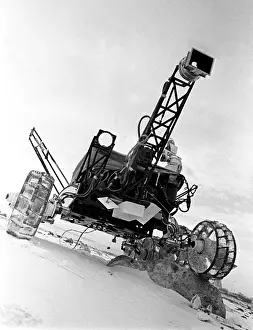 Undergoes: Working model of Lunokhod 2 lunar rover, 1973